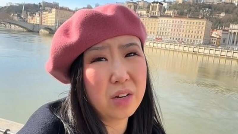 TikTok tourist Angela was disappointed with her trip to Paris in France (Image: @RealPhDFoodie/tiktok)