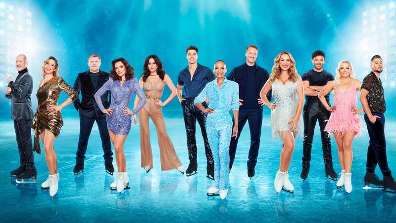 Dancing On Ice stars prepare for first show with spray tans and flu remedies