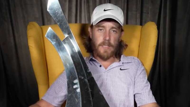 Tommy Fleetwood sat the Big Brother-style diary room chair in 