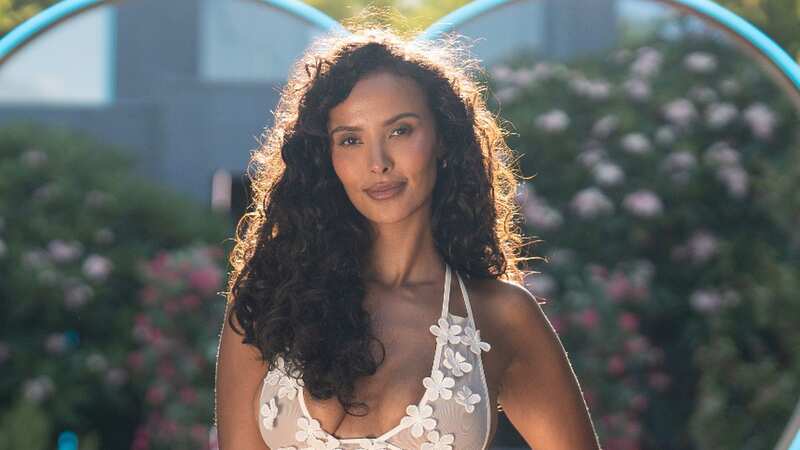 Maya Jama looked gorgeous in her white dress