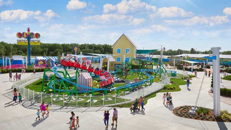 Huge Peppa Pig theme park opening in 2024 with rides and water play area