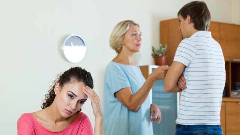 A wife is concerned about the close relationship between her husband and his mother (Image: Getty Images/iStockphoto)