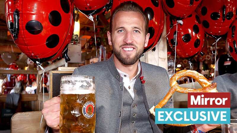 Bayern Munich star Harry is proving to be a hit on and off the pitch (Image: Getty Images for Paulaner)