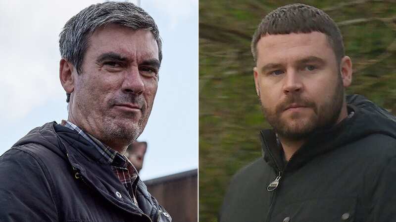 Emmerdale have teased a potential exit for Cain Dingle (Jeff Hordley) and Aaron Dingle (Danny Miller) next week as they fight to the death in shocking scenes