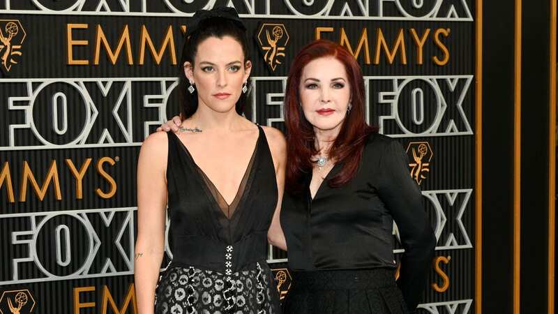 Actress Riley Keough steps out with her grandmother Priscilla Presley for the Primetime Emmy Awards (Image: Variety via Getty Images)