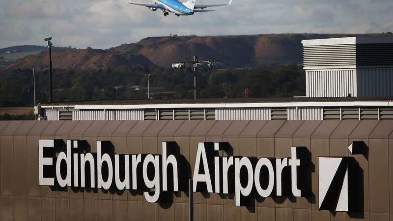 A plane takes off from Edinburgh Airport (Image: PA)