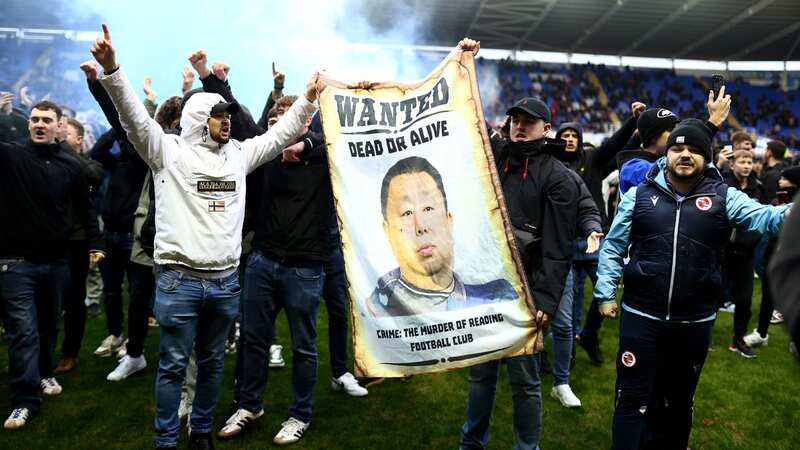 Reading fans protested against owner Dai Yongge at the weekend (Image: JASONPIX)