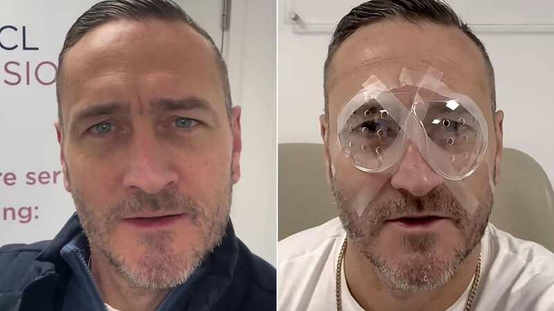 Will Mellor undergoes eye surgery after noticing 