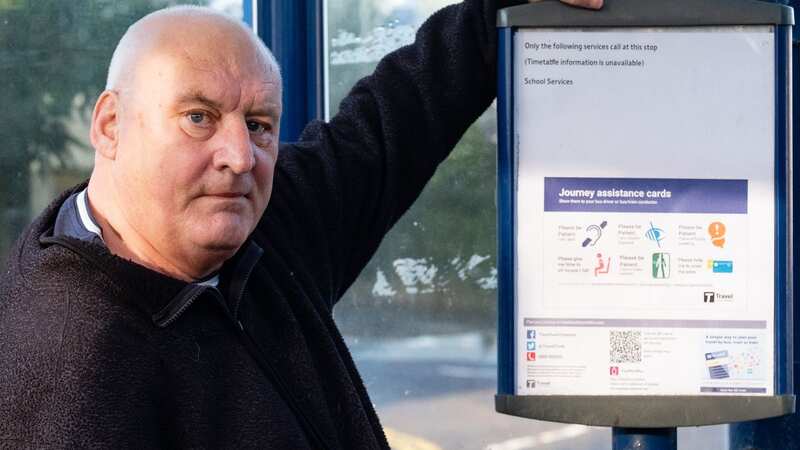 Mick Dawson, 66, of Beighton, Sheffield is M&S Warehouse supervisor who finds the local bus service to be poor (Image: Reach Commissioned)