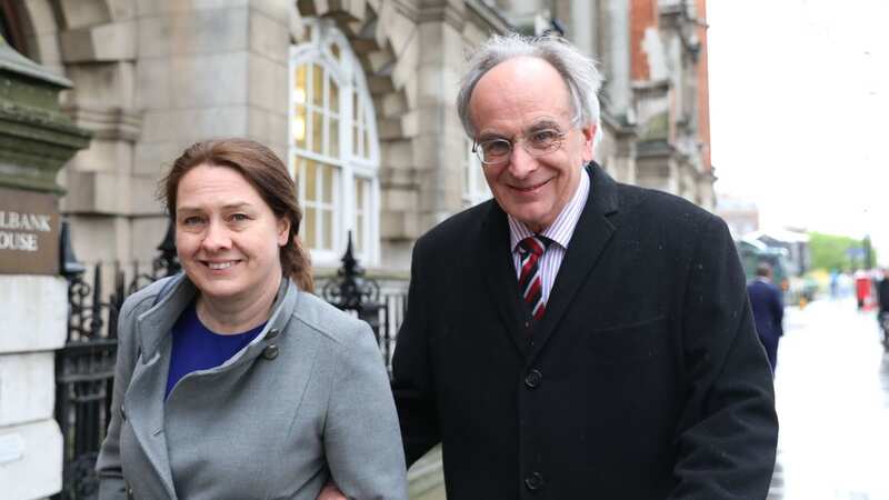 Helen Harrison with her partner and ex-MP Peter Bone (Image: Getty Images)