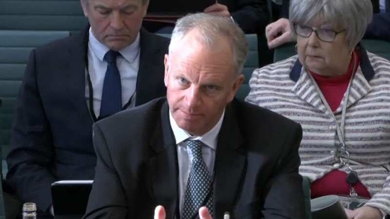 Post Office boss CEO Nick Read was grilled by MPs on the Horizon IT scandal (Image: PRU/AFP via Getty Images)