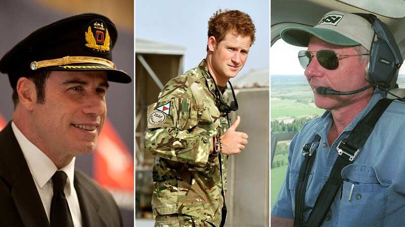 Prince Harry will be inducted into the Legends of Aviation by John Travolta later this week and Harrison Ford has been honoured in the past