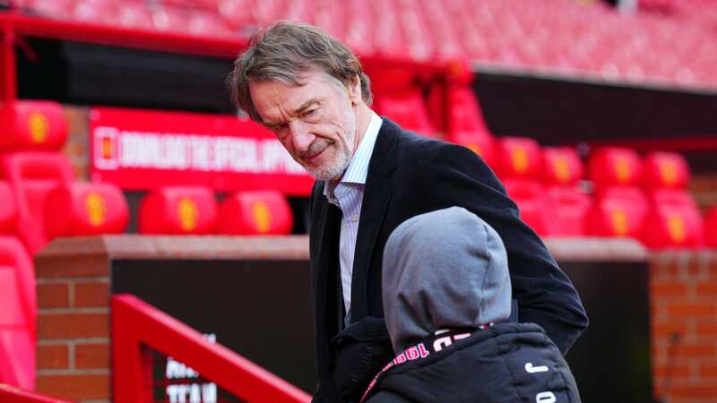 Sir Jim Ratcliffe was at Old Trafford for Manchester United