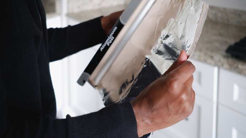 A woman says tin foil and water can remove rust from metal items (Image: Getty Images)