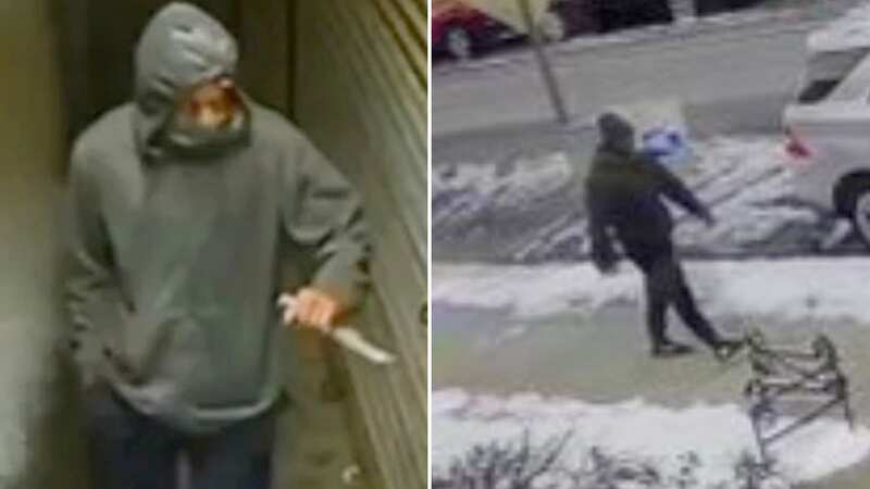 Chilling CCTV shows hospital worker who 