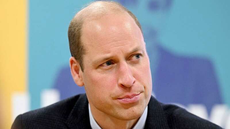 William just rolls his eyes at the show (Image: POOL/AFP via Getty Images)