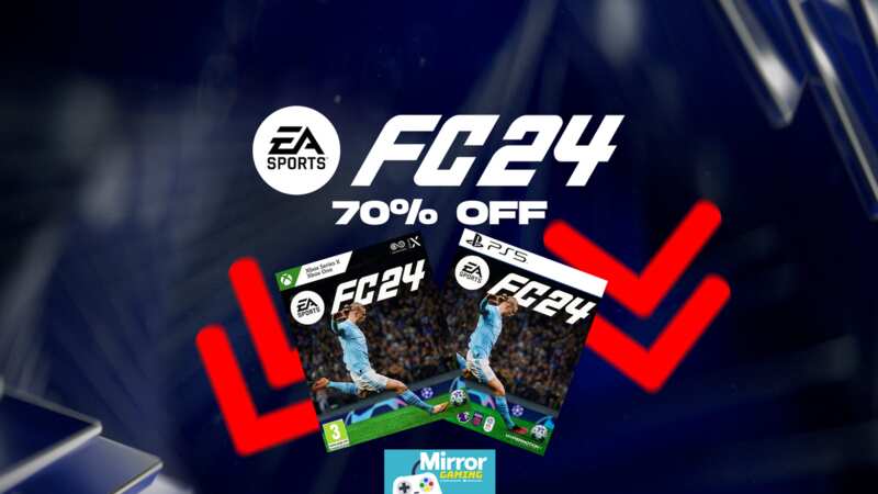 EA FC 24 is now 70% off on Xbox and PC and 60% off on PlayStation (Image: EA Sports)