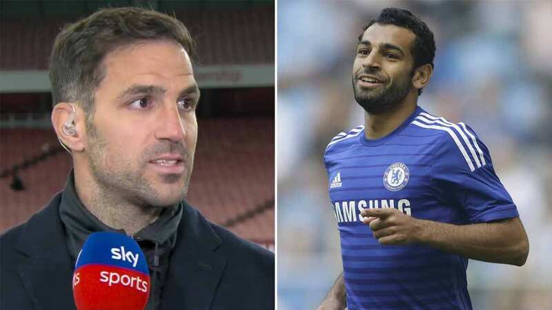 Cesc Fabregas has opened up on the Chelsea squads views on Mohamed Salah (Image: BBC)