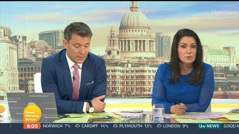 Ben Shephard and Susanna Reid say 