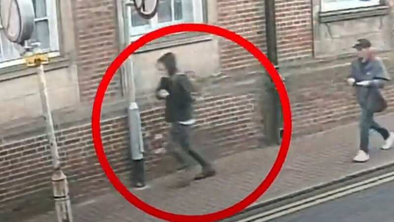 CCTV images show the man police want to identify and talk to (Image: West Midland Police)
