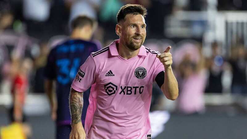 Lionel Messi is enjoying his time in Miami with some of his best friends on the pitch. (Image: Matias J. Ocner/Miami Herald/Tribune News Service via Getty Images)