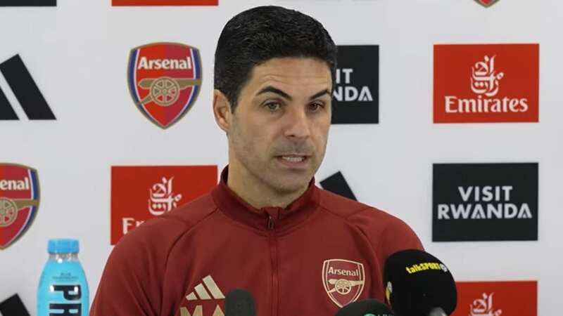 Mikel Arteta has made clear that Arsenal will not sign a new striker this month (Image: Arsenal FC)