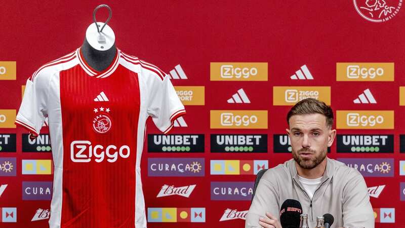 Jordan Henderson has given his first press conference as an Ajax player (Image: Remko de Waal/EPA-EFE/REX/Shutterstock)