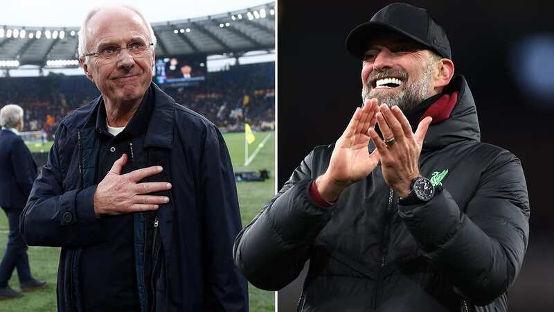 Jurgen Klopp has invited Sven Goran Eriksson to spend the day in his shoes at Liverpool (Image: Liverpool FC via Getty Images)