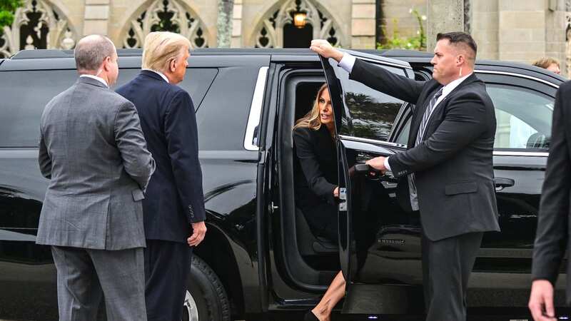 Former US President Donald Trump and his wife Melania Trump (Image: AFP via Getty Images)