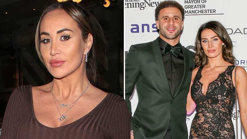 Footballer Kyle Walker and his wife Annie Kilner have split after his affair with model Lauryn Goodman (Image: Internet Unknown)