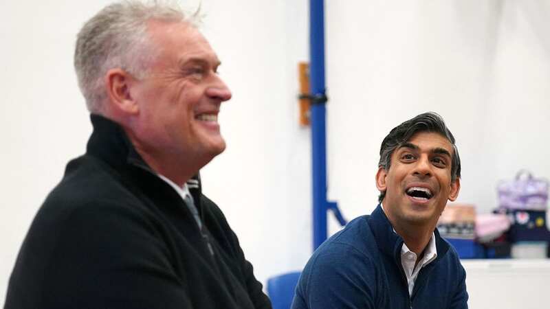 Rishi Sunak and Lee Anderson (Image: POOL/AFP via Getty Images)