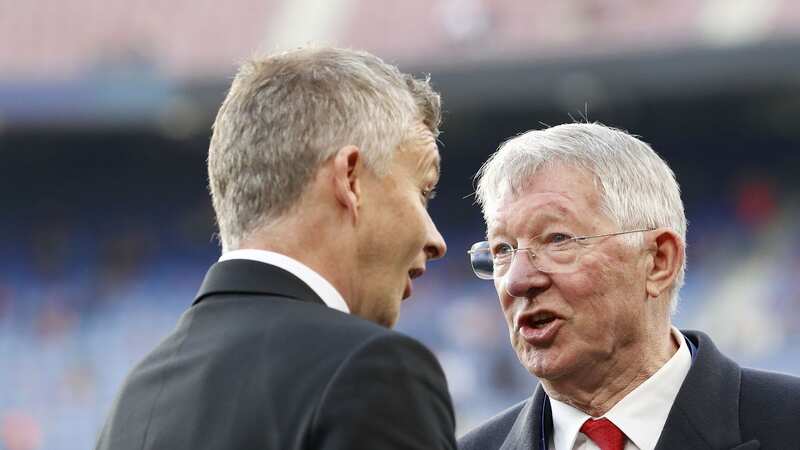 Ole Gunnar Solskjaer and Sir Alex Ferguson (Image: VI Images via Getty Images)