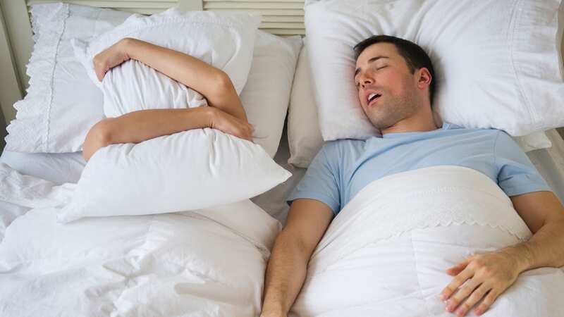 Snoring can get worse in the winter, according to experts (Stock photo) (Image: Getty Images/Tetra images RF)