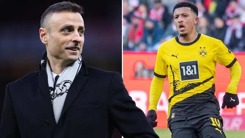 Dimitar Berbatov is unsure whether Jadon Sancho has a future at Manchester United (Image: Getty Images)