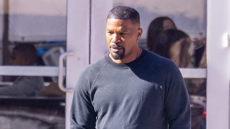 Jamie Foxx has returned to work for the first time (Image: BACKGRID)