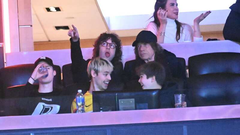 Mick Jagger was seen with his song Lucas
