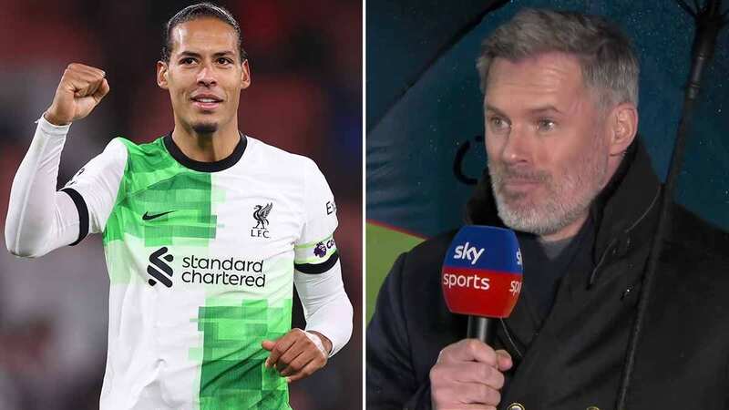 Jamie Carragher has praised Virgil van Dijk (Image: Sky Sports)