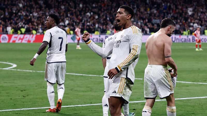 Jude Bellingham inspired Real Madrid to a stunning comeback win over Almeria (Image: Helios de la Rubia/Real Madrid via Getty Images)