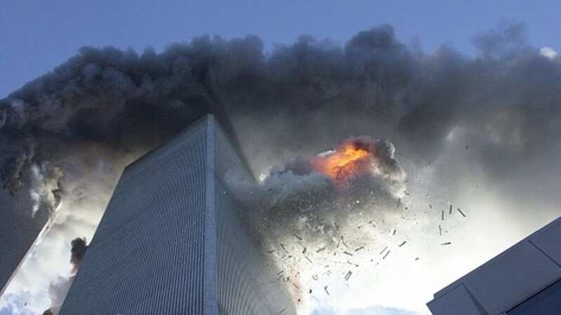 Shocking scene from the 9/11 terrorist attack (Image: NY Daily News via Getty Images)