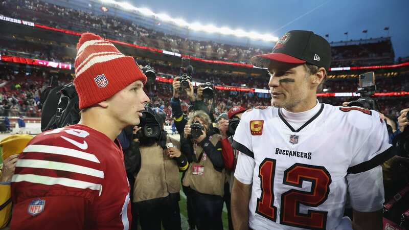 Brock Purdy could have been the backup to Tom Brady at the San Francisco 49ers this season (Image: Lachlan Cunningham/Getty Images)