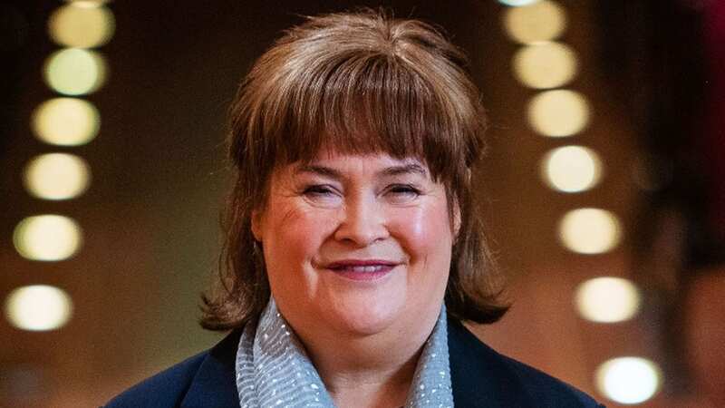 Susan Boyle made an unexpected public appearance for a BBC show (Image: Ian Georgeson/REX/Shutterstock)