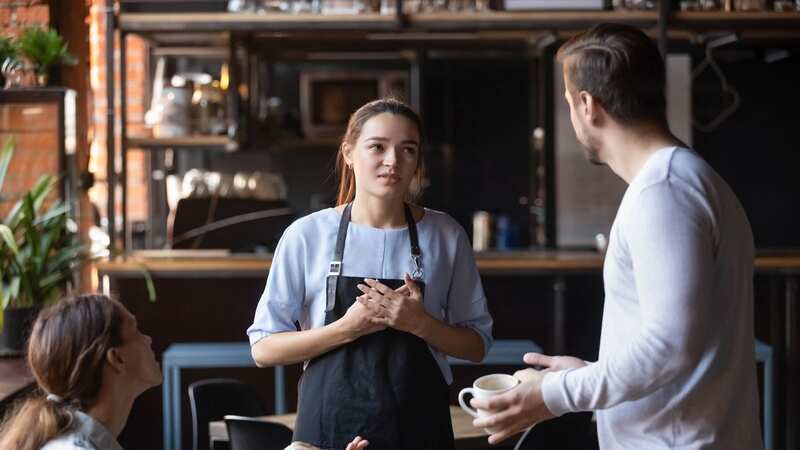 A waitress says that customers often bring in their own drinks to the restaurant she works at and they refuse to order anything (Image: Getty Images/iStockphoto)