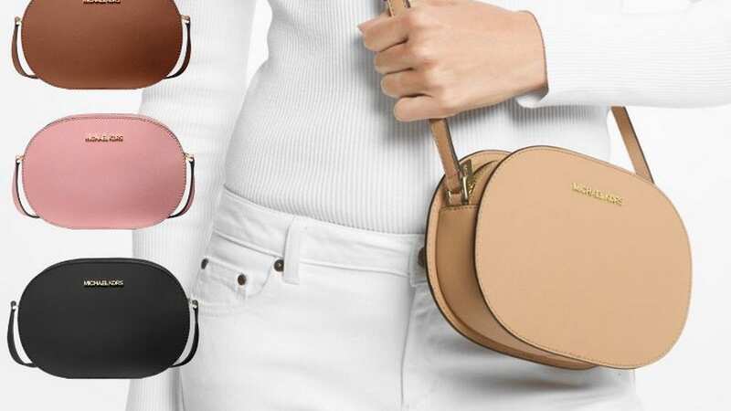 The stylish crossbody bag has been slashed in price by £158 (Image: Michael Kors)