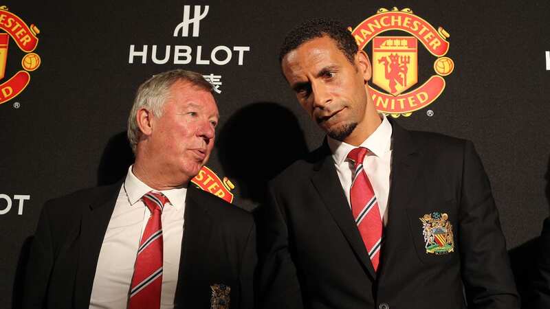 Sir Alex Ferguson and Rio Ferdinand (Image: Getty Images)