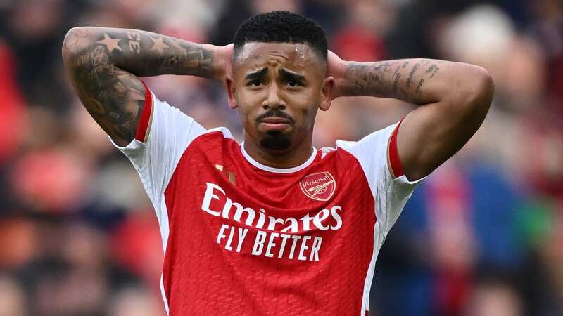 Arsenal star Gabriel Jesus has had his Counter-Strike 2 account banned (Image: BEN STANSALL/AFP via Getty Images)