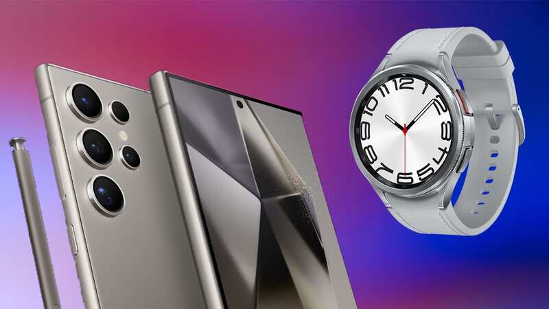 You have less than 24 hours to get a FREE watch with the new Samsung S24 phones (Image: SAMSUNG . GETTY. DAILY MIRROR)