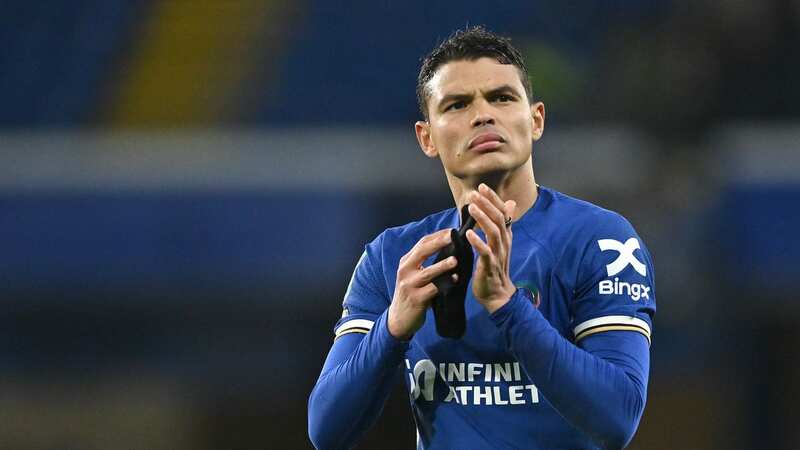 Thiago Silva joined Chelsea on a free transfer in 2020 and has twice extended his contract with the Blues but his current deal is set to expire in the summer (Image: Vince Mignott/MB Media)