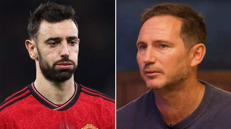 Frank Lampard believes Bruno Fernandes is having a negative impact on Manchester United (Image: BBC Sport)