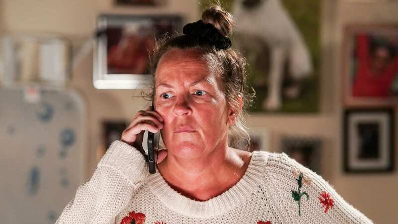 Karen Taylor is heading back to EastEnders in just a couple of weeks time, just a few months after Lorraine Stanley was written out of her role on the BBC soap (Image: BBC/Jack Barnes/Kieron McCarron)