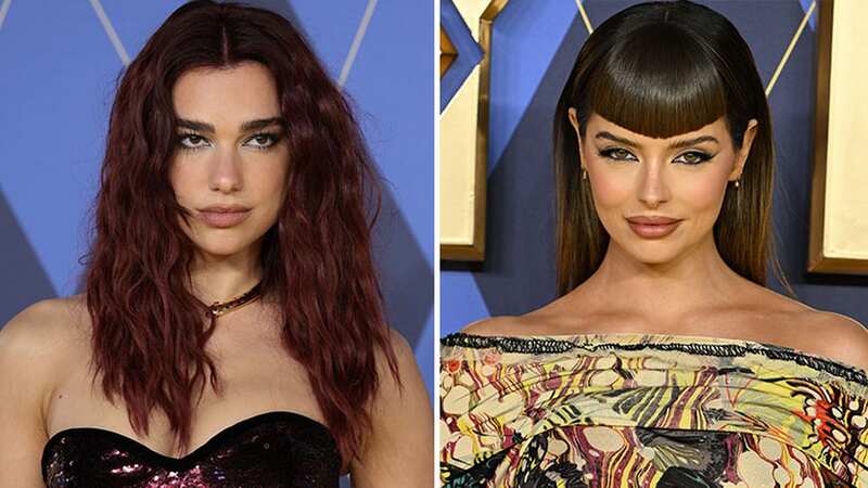 Dua Lipa and Maura Higgins stun as they arrive on yellow carpet for Argylle premiere